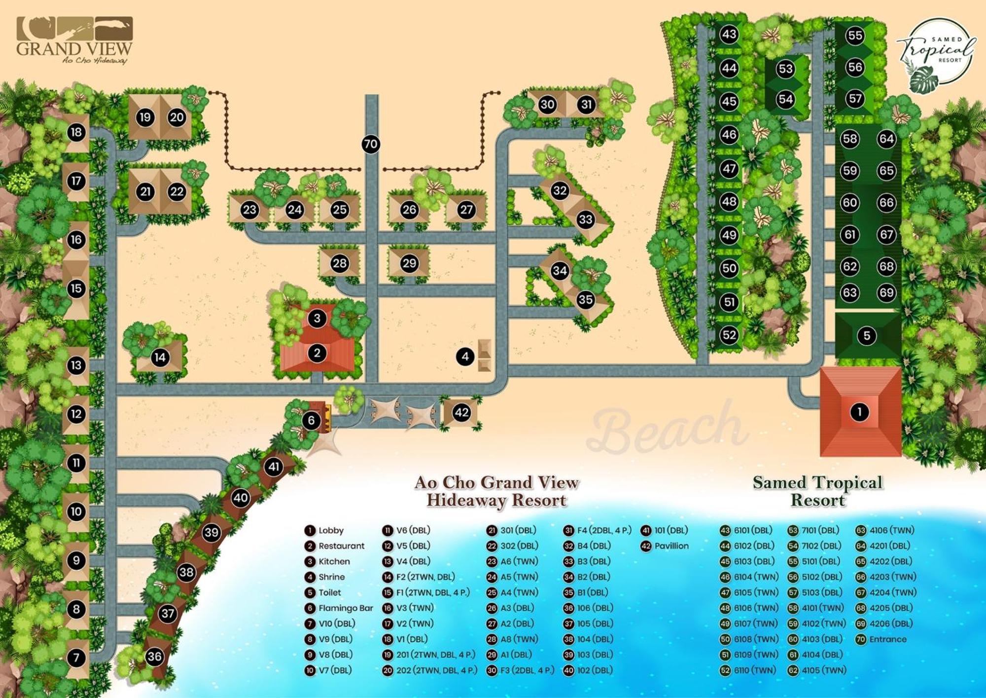 Samed Tropical Resort Ко-Самед Экстерьер фото